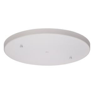 Hayes No Hole 40cm Round Ceiling Plate White