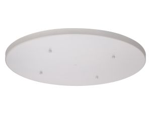 Hayes No Hole 60cm Round Ceiling Plate White
