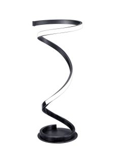 Helix Table Lamp 52cm, 20W LED, 3000K, 1600lm, Black, 3yrs Warranty