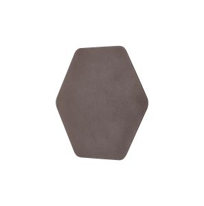 Horsley Magnetic Base Wall Lamp, 12W LED 3000K 498lm, 20cm Horizontal Hexagonal, Coffee