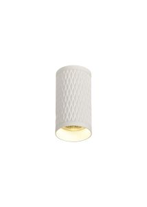 Jovis 6cm 11cm Surface Mounted Ceiling Light, 1 x GU10, Sand White