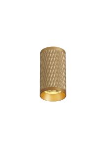 Jovis 11cm Surface Mounted Ceiling Light, 1 x GU10, Champagne Gold