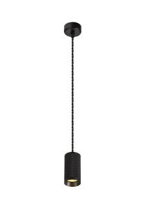 Jovis 1 Light 11cm Pendant Light GU10, Sand Black