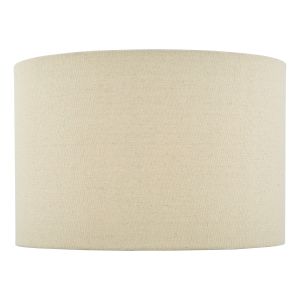 Lava E27 Natural Linen Satin 35cm Drum Shade (Shade Only)