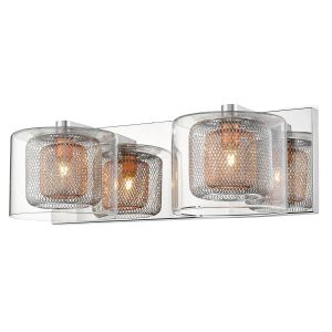 Ermione Double 2 Light G9 Double Insulated Copper Wall Light