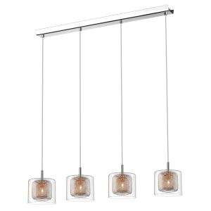 Ermione 4 Light G9 Adjustable Bar-Pendant