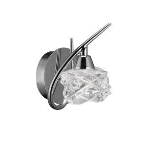 Maremagnum Wall Lamp Switched 1 Light G9, Polished Chrome