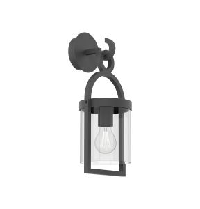 Maya Wall Lamp, 1 x E27, IP54, Anthracite, 2yrs Warranty