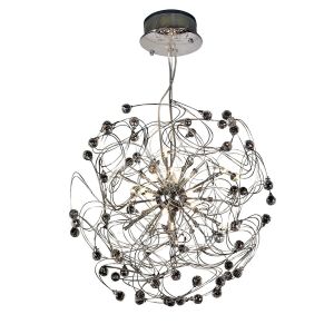 Messe Pendant 17 Light G4 Polished Chrome/Crystal, NOT LED/CFL Compatible