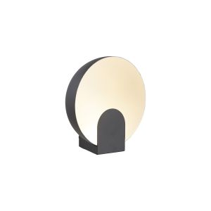 Oculo 20cm Table Lamp, 5W LED, 3000K, 400lm, Black, 3yrs Warranty