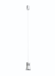 Pagoda 5.5cm Pendant, 12.5W LED, 4000K, 1050lm, White, 3yrs Warranty
