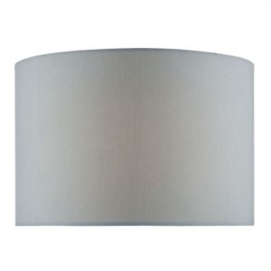 Pampolina E27 Grey Faux Silk 35cm Shade (Shade Only)