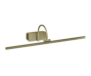 Paracuru Wall Lamp/Picture Light, 12W, 3000K, 908lm, Antique Brass, 3yrs Warranty