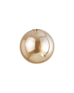Penton 150mm Round (J) Amber Plated Globe Glass Shade