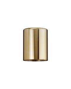 Penton 120x150mm Medium Cylinder (A) Gold Glass Shade