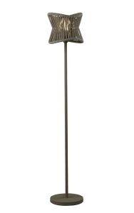 Polinesia Floor Lamp, 1 x E27, IP44, Beige Oscu, 2yrs Warranty