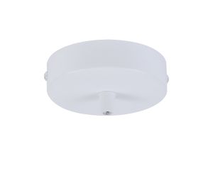 Prema Canopy/Ceiling Rose Kit, White, c/w Cable Clamp