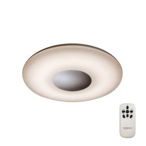 Reef 55cm 60W Tuneable White 3000K-6500K, 4200lm, Dimmable Flush Fitting With Remote Control, 3yrs Warranty
