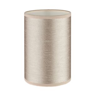Puscan E27 Taupe Cotton 13cm Cylinder Shade (Shade Only)