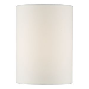 Tuscan E27 Ivory Cotton 13cm Cylinder Shade (Shade Only)