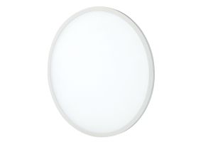 Saona 17.5cm Round LED Recessed Ultra Slim Downlight, 18W, 4000K, 1620lm, Matt White/Frosted Acrylic, Driver Included, 3yrs Warranty