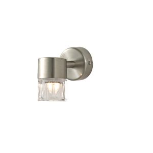 Ticino Wall Lamp 1 Light G9 Satin Chrome