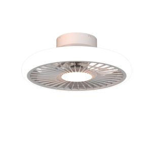 Turbo 51.2cm 55W LED Dimmable Ceiling Light With Built-In 30W DC Reversible Fan, White, 4100lm, 5yrs Warranty