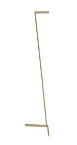 Vector Floor Lamp, 40W LED, 3000K, 3000lm, Dimmable, Gold, 3yrs Warranty