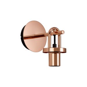 Vista Mini Wall Light Switched, (FRAME ONLY), 1 x E27, Copper