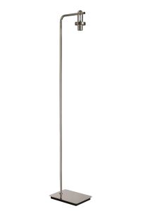 Vista Floor Lamp, (FRAME ONLY), 1 x E27, Polished Nickel
