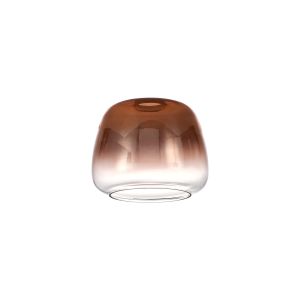 Vista 18x14cm Trapezium Glass (H), Copper/Clear