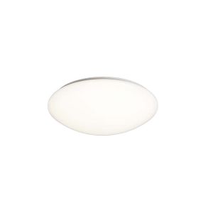 Zero 37cm Flush Ceiling/Wall 18W LED Medium 3000K, 1800lm, White Acrylic, 3yrs Warranty