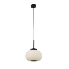 Single Pendant Frosted Ribbed Glass Finish