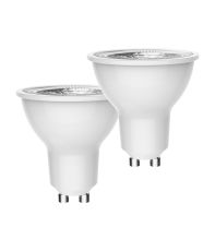 Duo-pack GU10 5W 400lm 3000K Warm White  3yrs Warranty