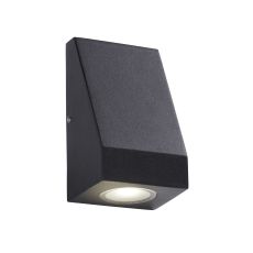 Outdoor LED 1 Light Wall Light - Frosted Glass