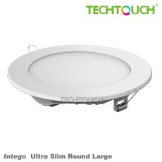 Intego Ultra-Slim Round Large 19W Warm White 860lm, Cut Out: 185mm, 3yrs Warranty