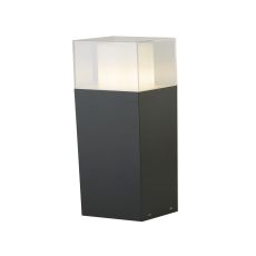 Outdoor Light Post, 450Cm, E27 Dark Grey/White