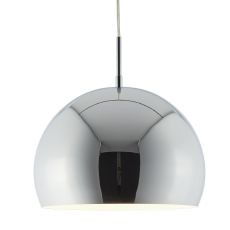Industrial Pendants - 1 Light Chrome Ball (30cm Diameter)Pendant