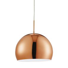Industrial Pendants - 1 Light Copper Ball Pendant