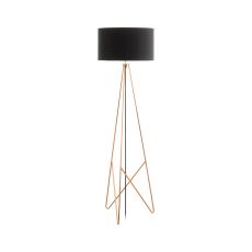 Camporale 1 Light E27 60W 220V Floor Lamp Copper With Fabric