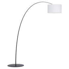 Lesquerde 3 Light Double Insulated E27, 220V Black Floor Lamp With fabric