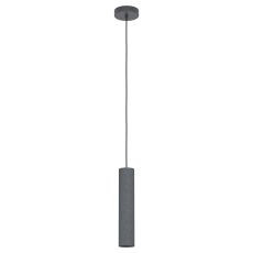 Mentalona 1 Light LED Integrated, Double Insulated Anthracite Pendant With Terazzo