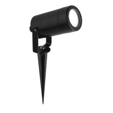 Single Outdoor GU10 Spike Light Black Finish