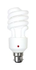 Discontinued - Sensor Supreme Spiral B22 20W 2700K Compact Fluorescent