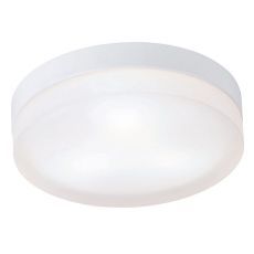 Endon 657-28 25W G9 Acid Glass IP44 Flush 2 Light