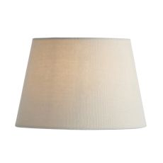 Cici 1 Light 8 Inch Tapered Shade In Ivory Linen Effect