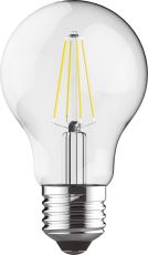 Value Classic LED GLS E27 6.5W Cool White 4000K, 806lm, Clear Finish, 3yrs Warranty