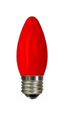 Decorative Multi-LED Candle E27 0.3W Red