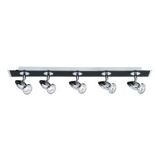 Comet 5 Light Bar Spot Matt Black/Chrome GU10