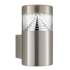 Brooklyn LED Outdoor Wall Light - Stainless Steel Backplate